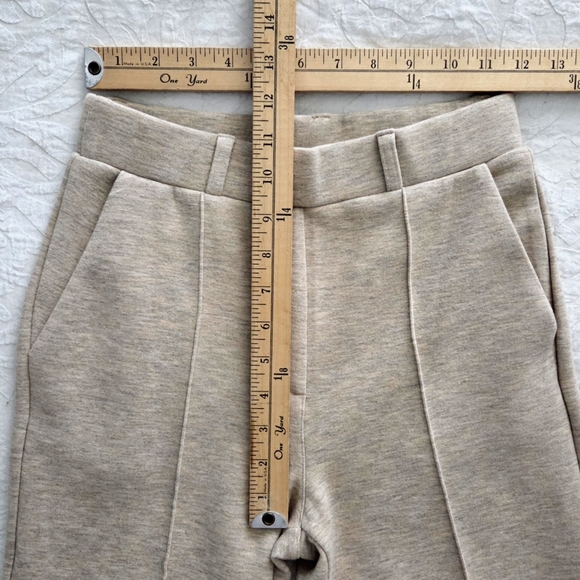 OGL NWT 2 Pcs Set FuzzLuxe Split Hem Top & High Waisted Straight Leg Pant, Sz XS - Picture 13 of 16